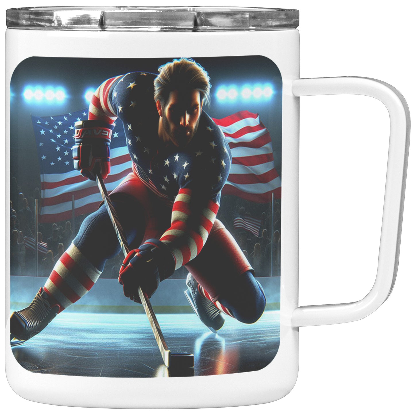 Man Ice Hockey Player - Coffee Mug #22