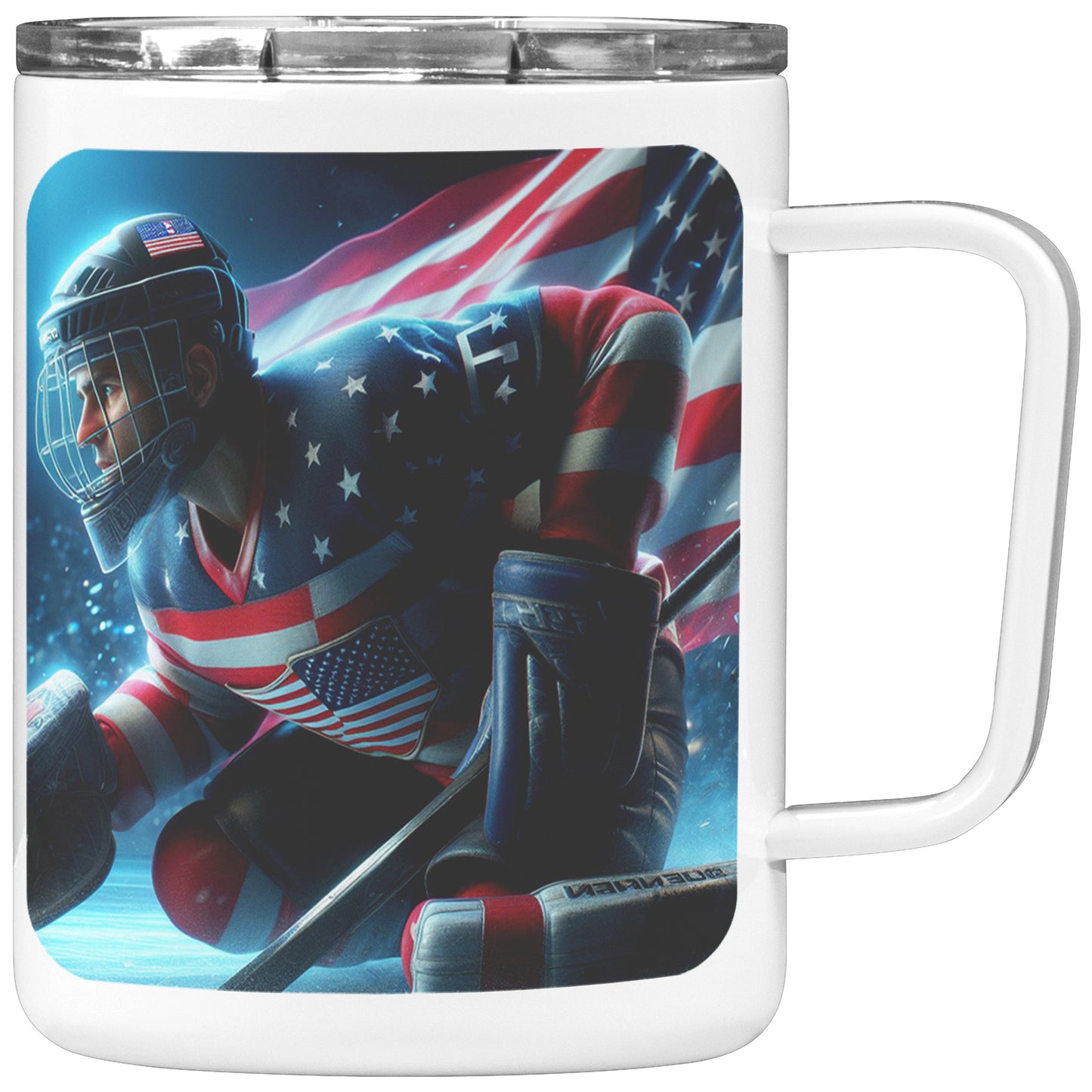 Man Ice Hockey Player - Coffee Mug #24