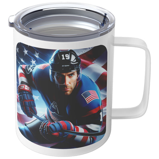 Man Ice Hockey Player - Coffee Mug #27