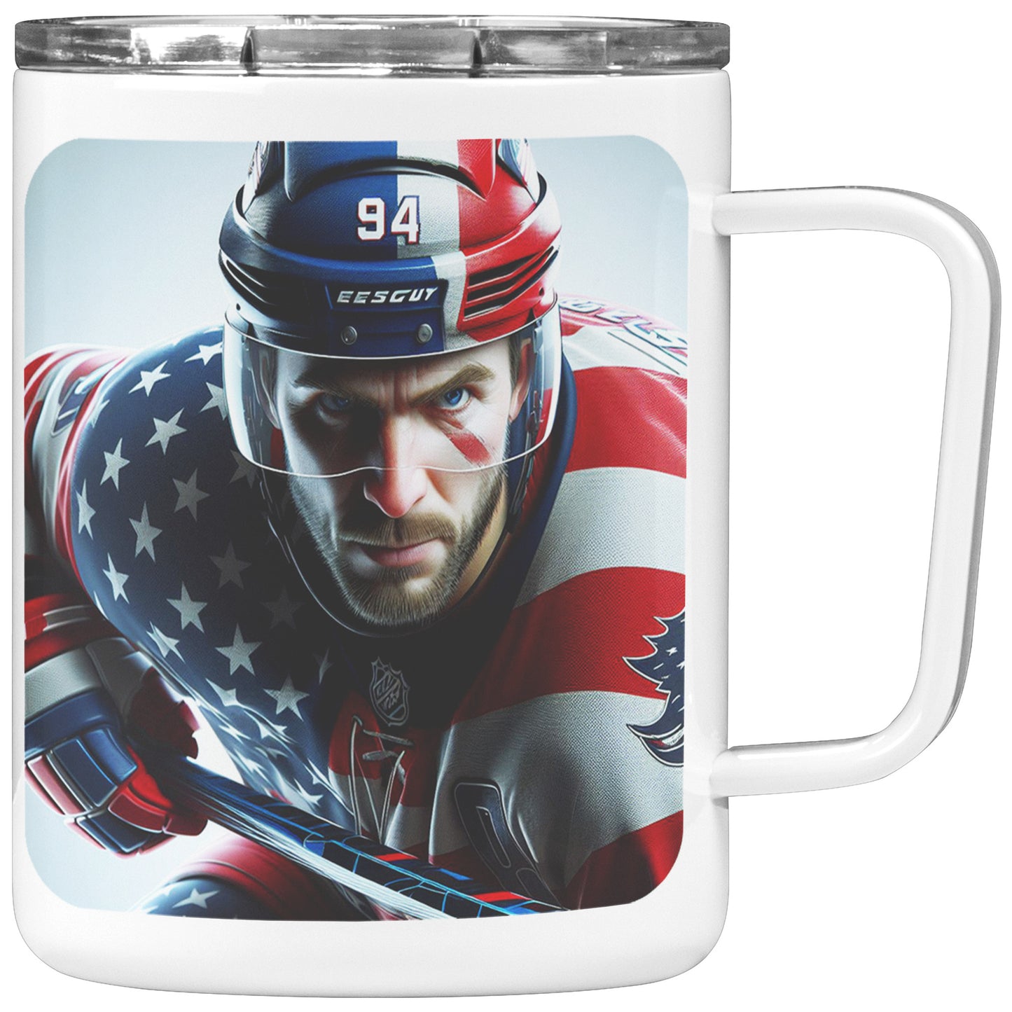 Man Ice Hockey Player - Coffee Mug #28