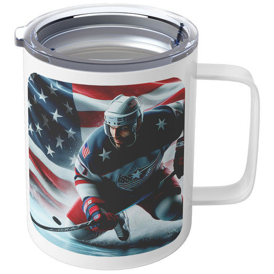 Man Ice Hockey Player - Coffee Mug #30