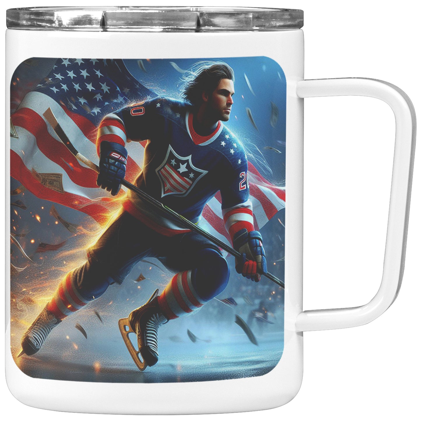 Man Ice Hockey Player - Coffee Mug #31