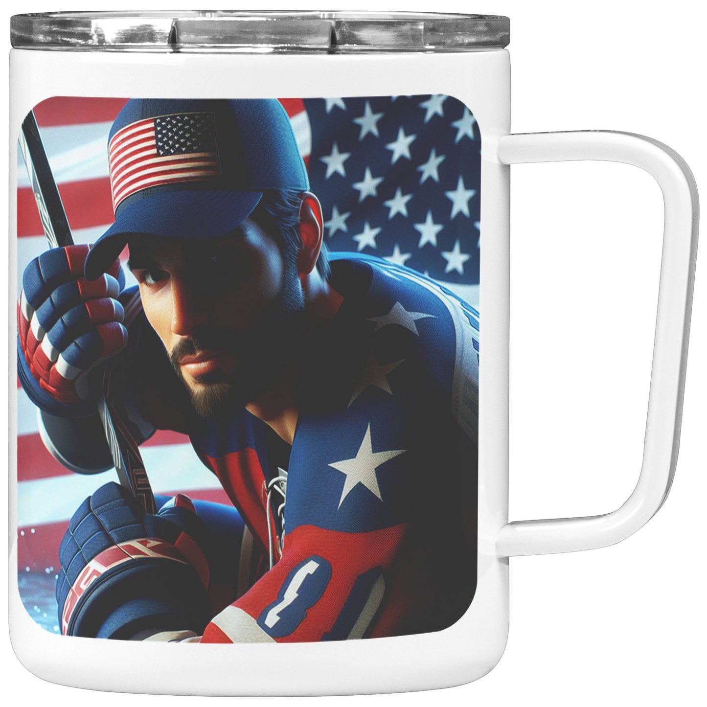 Man Ice Hockey Player - Coffee Mug #32