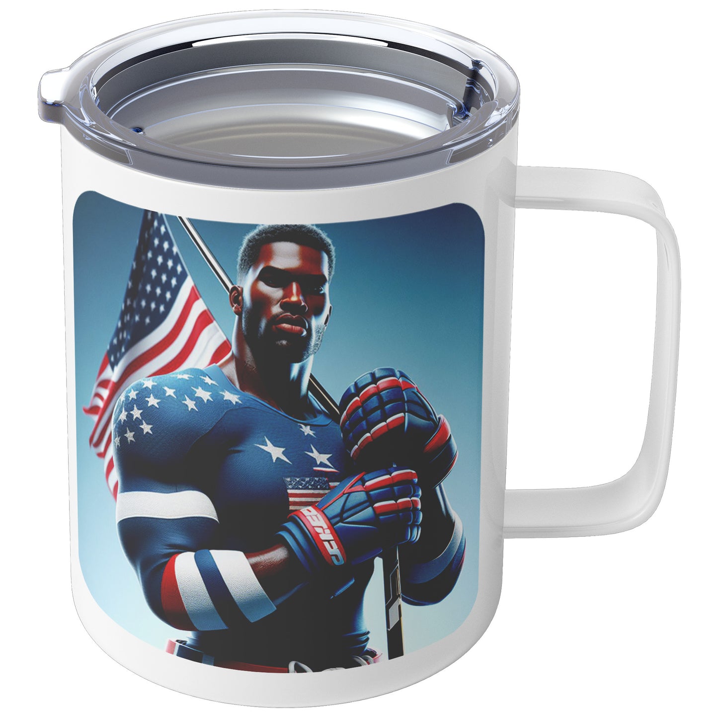 Man Ice Hockey Player - Coffee Mug #33