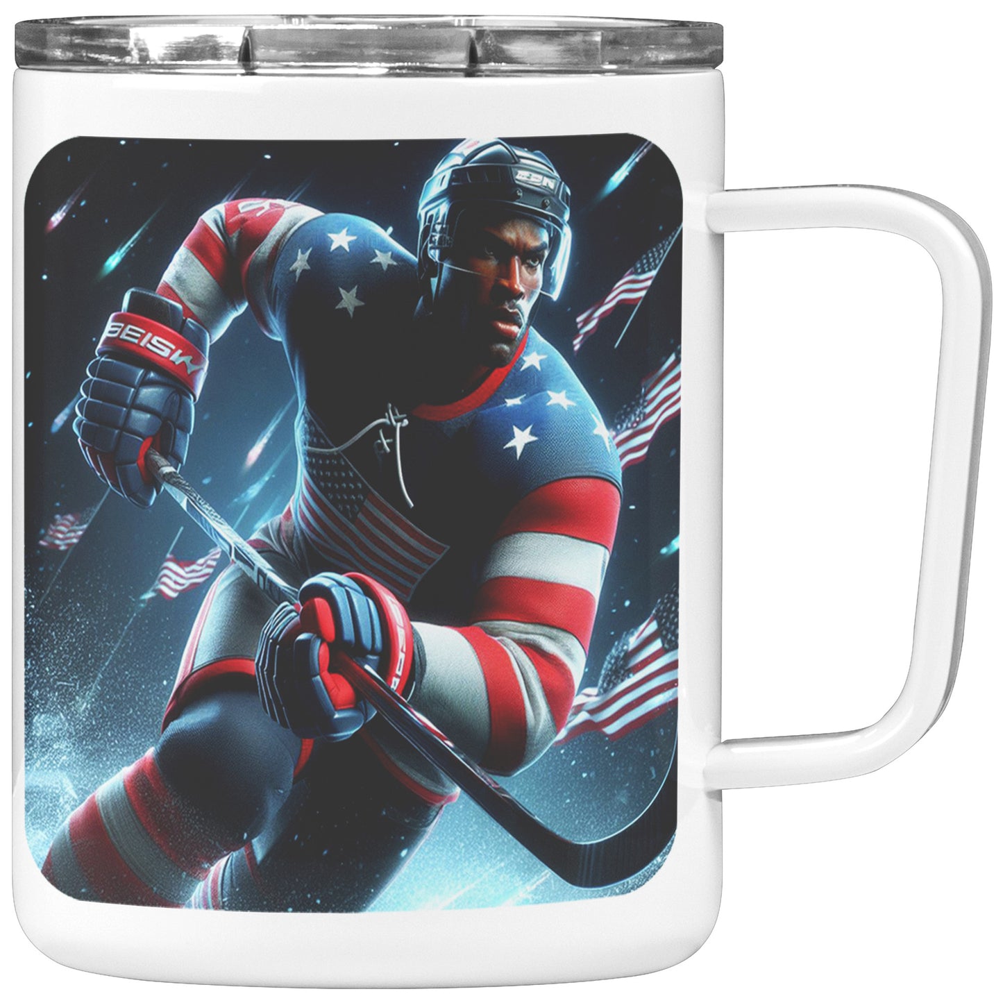 Man Ice Hockey Player - Coffee Mug #34