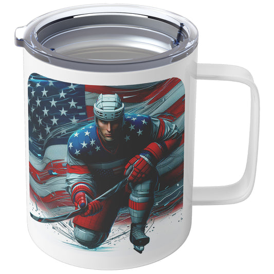 Man Ice Hockey Player - Coffee Mug #36