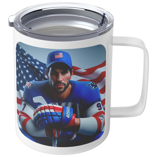 Man Ice Hockey Player - Coffee Mug #37