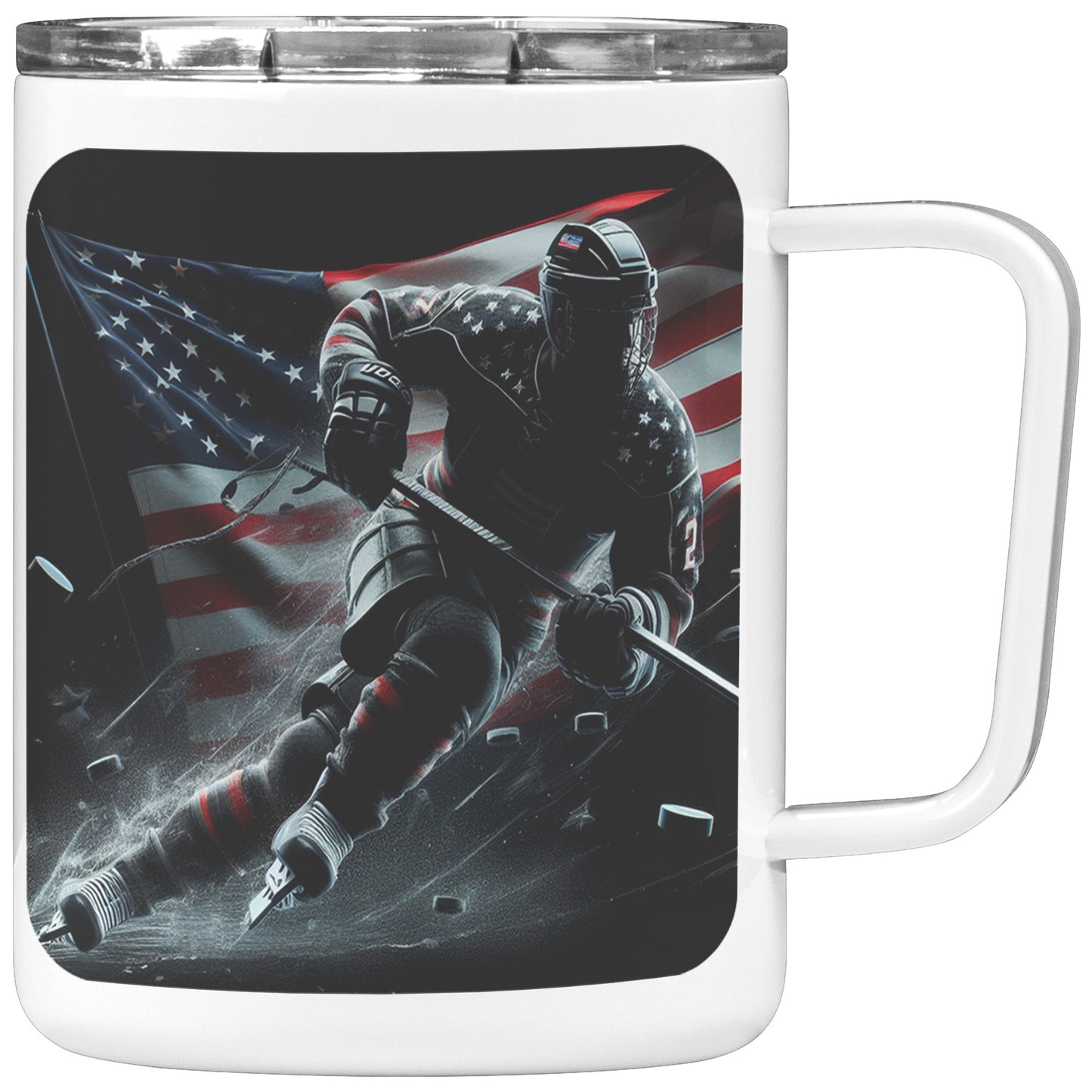Man Ice Hockey Player - Coffee Mug #43