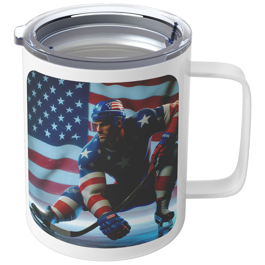 Man Ice Hockey Player - Coffee Mug #46