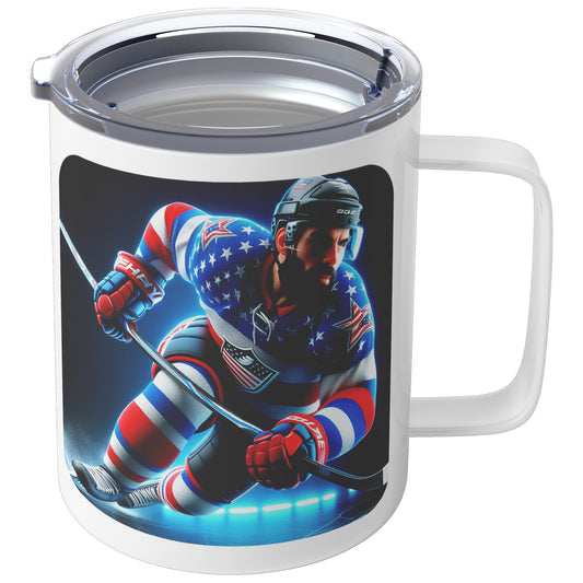 Man Ice Hockey Player - Coffee Mug #48