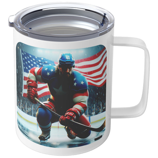 Man Ice Hockey Player - Coffee Mug #9