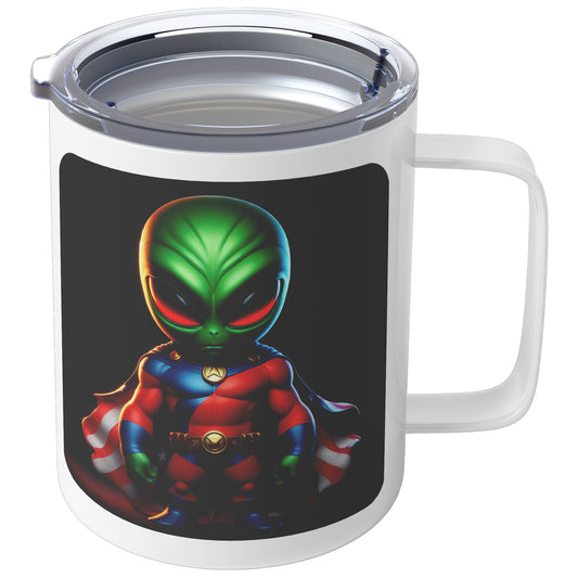 Martian Alien Caricature - Coffee Mug #1