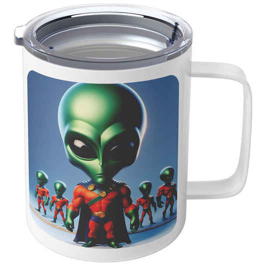 Martian Alien Caricature - Coffee Mug #13
