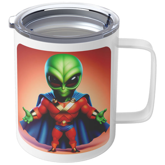 Martian Alien Caricature - Coffee Mug #17