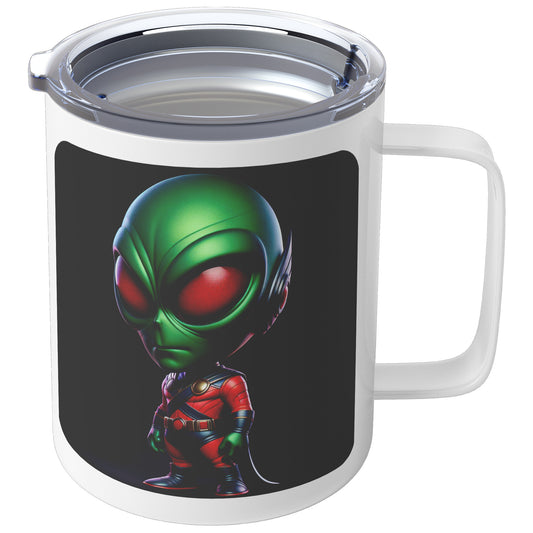 Martian Alien Caricature - Coffee Mug #20