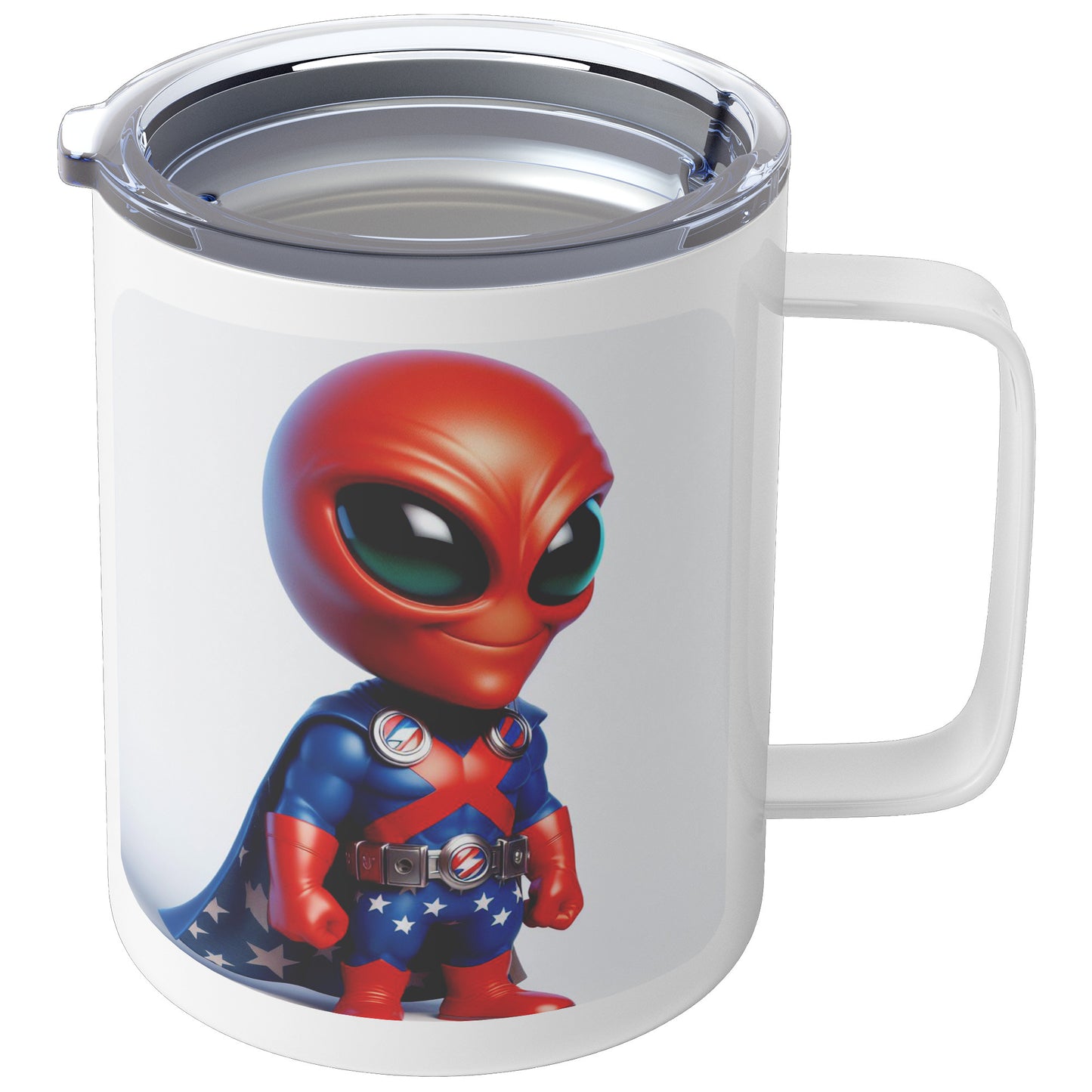 Martian Alien Caricature - Coffee Mug #9