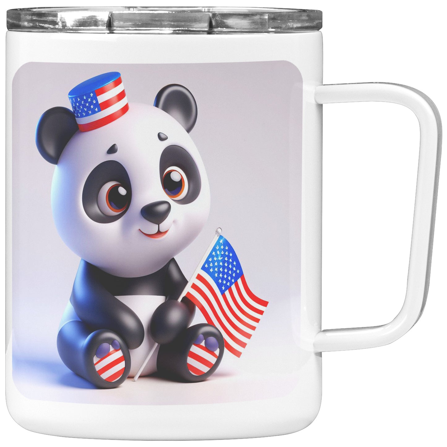 Panda Bear - Insulated Coffee Mug #2