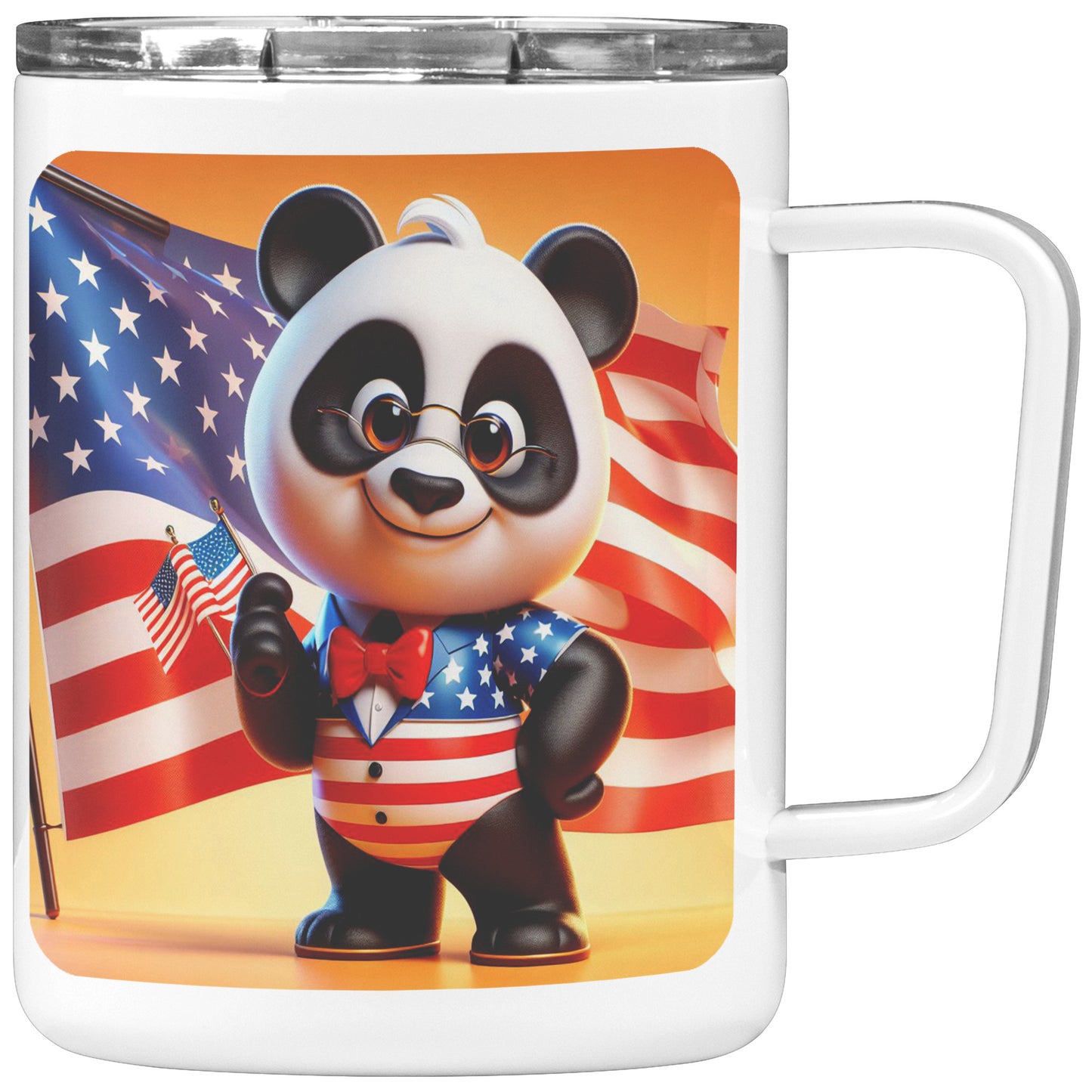 Panda Bear - Insulated Coffee Mug #3