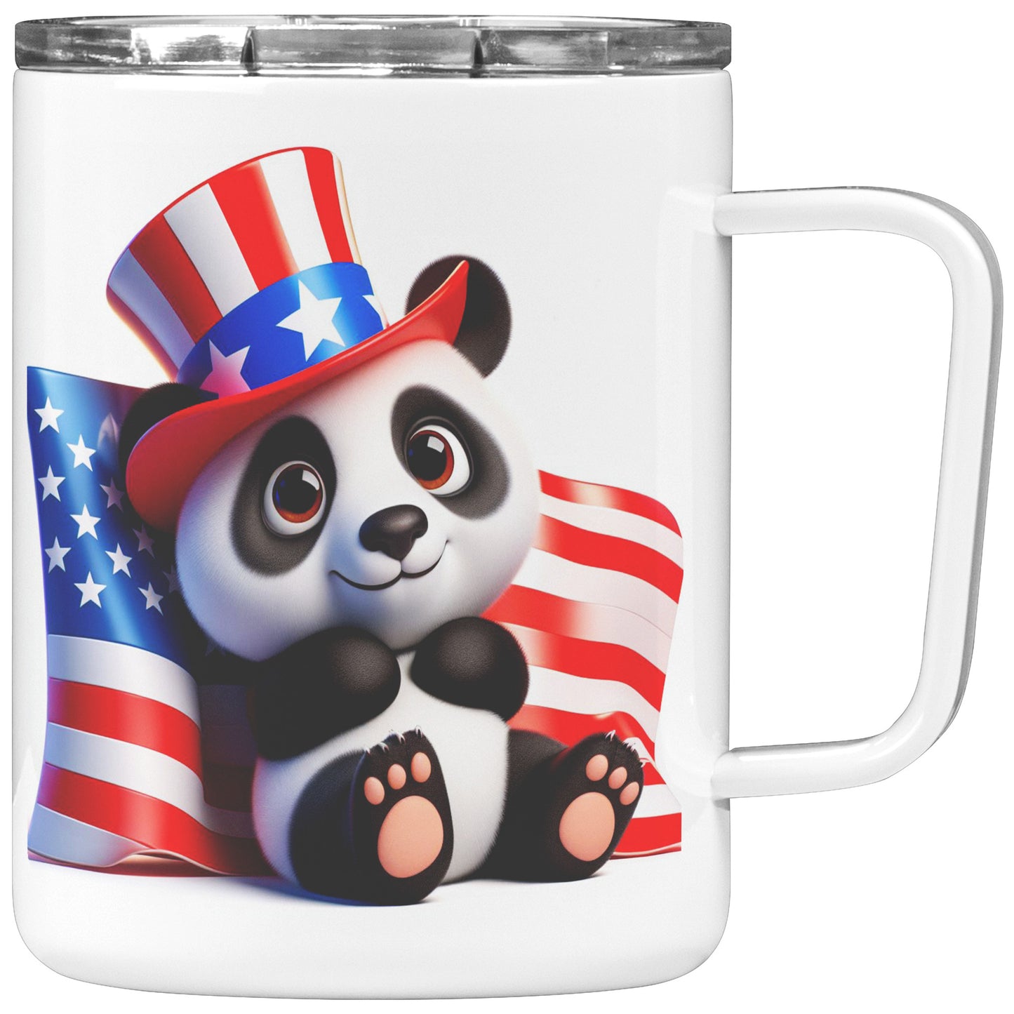 Panda Bear - Insulated Coffee Mug #7