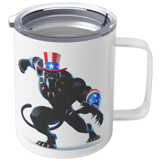The Black Panther - Insulated Coffee Mug #9