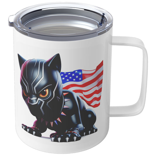 The Black Panther - Insulated Coffee Mug #40