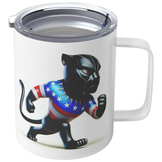 The Black Panther - Insulated Coffee Mug #5