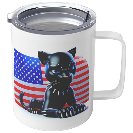 The Black Panther - Insulated Coffee Mug #6