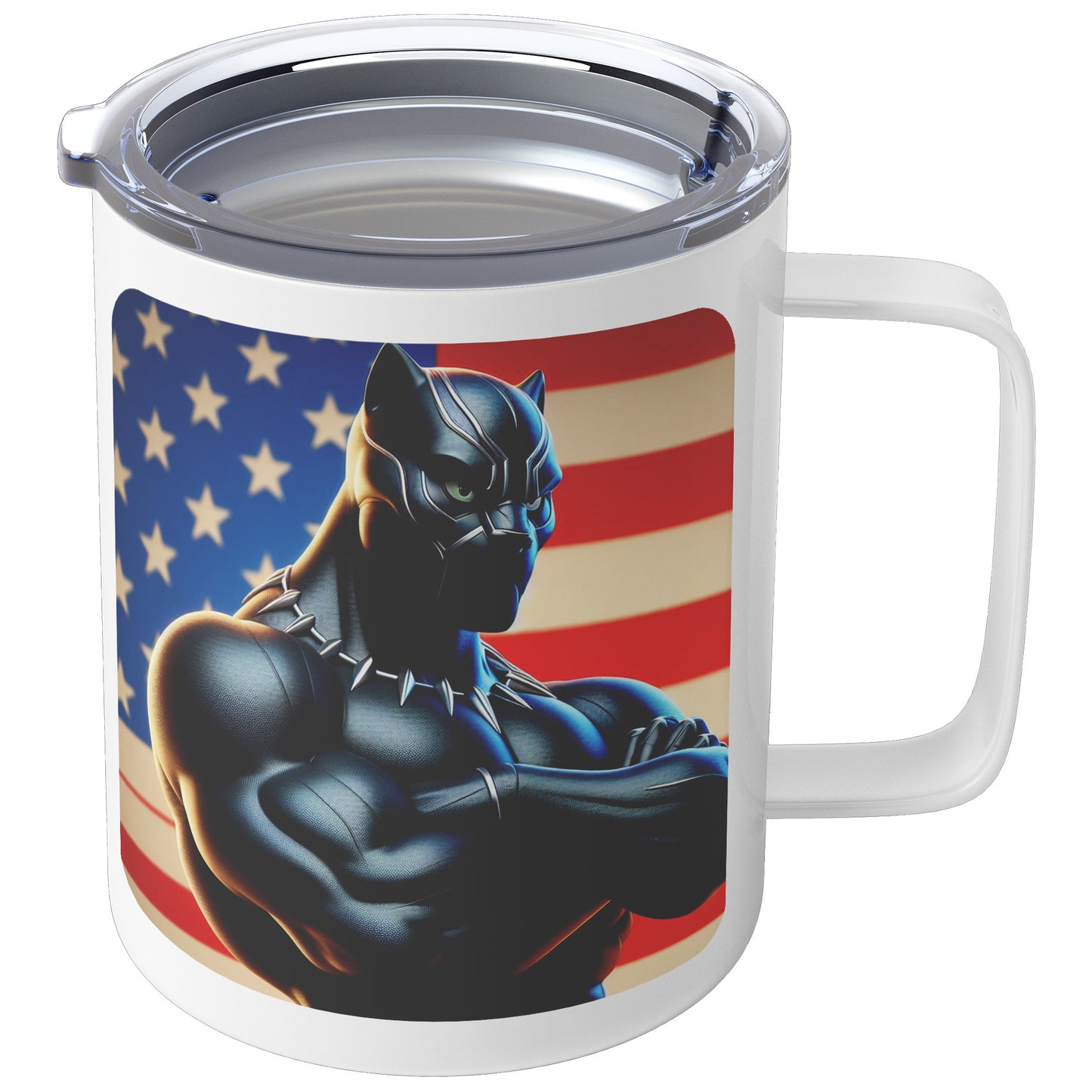 The Black Panther - Insulated Coffee Mug #19