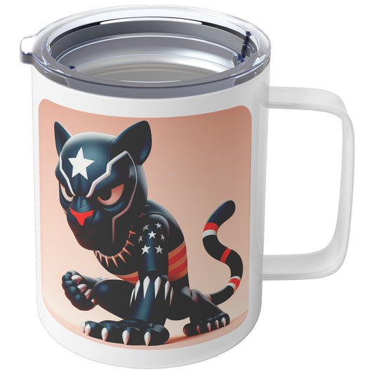 The Black Panther - Insulated Coffee Mug #36