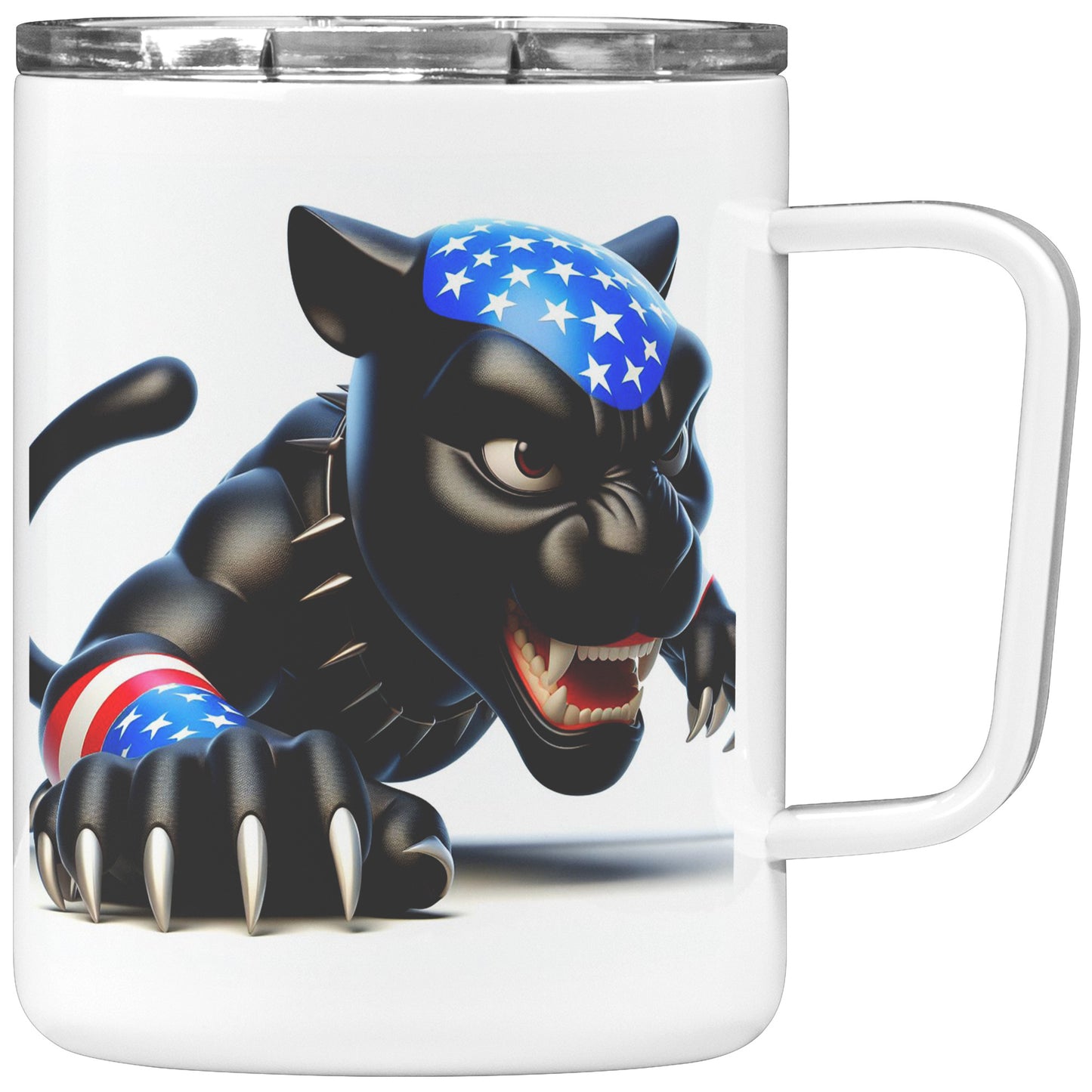 The Black Panther - Insulated Coffee Mug #1