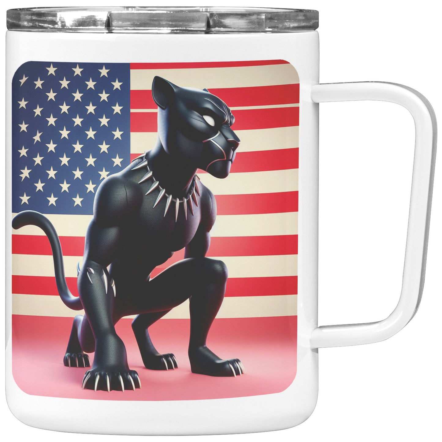 The Black Panther - Insulated Coffee Mug #23