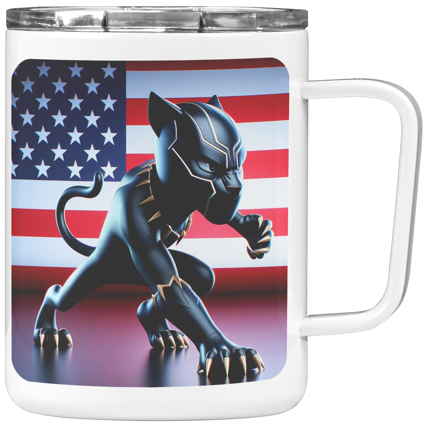 The Black Panther - Insulated Coffee Mug #25