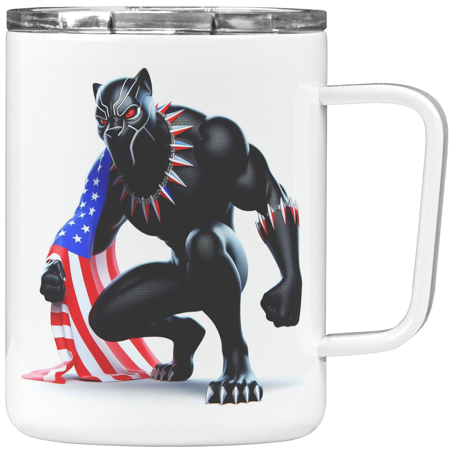 The Black Panther - Insulated Coffee Mug #24