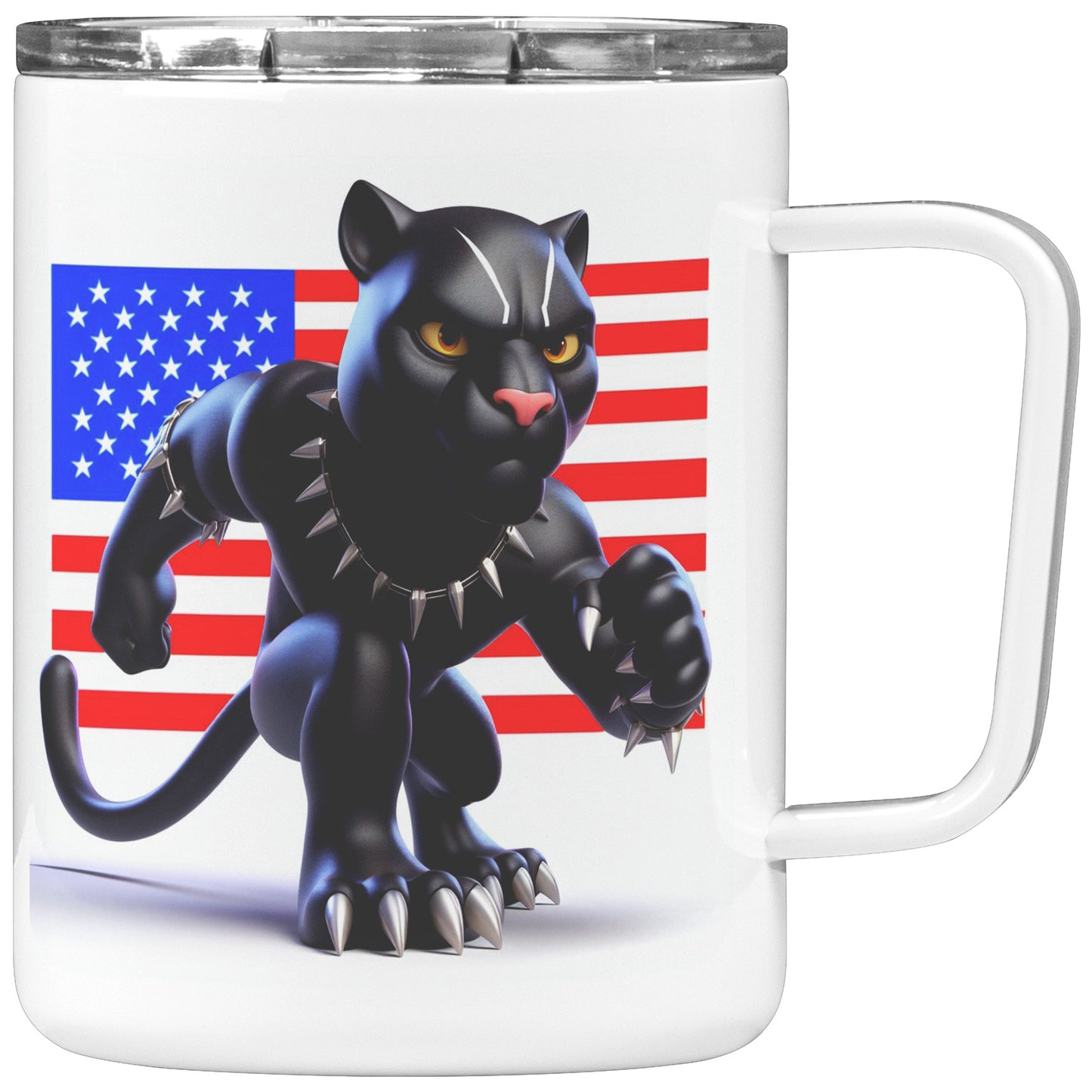 The Black Panther - Insulated Coffee Mug #2
