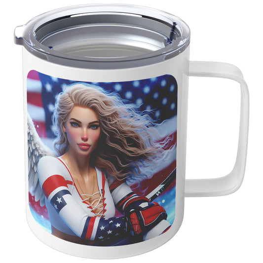 Woman Ice Hockey Player - Coffee Mug #17