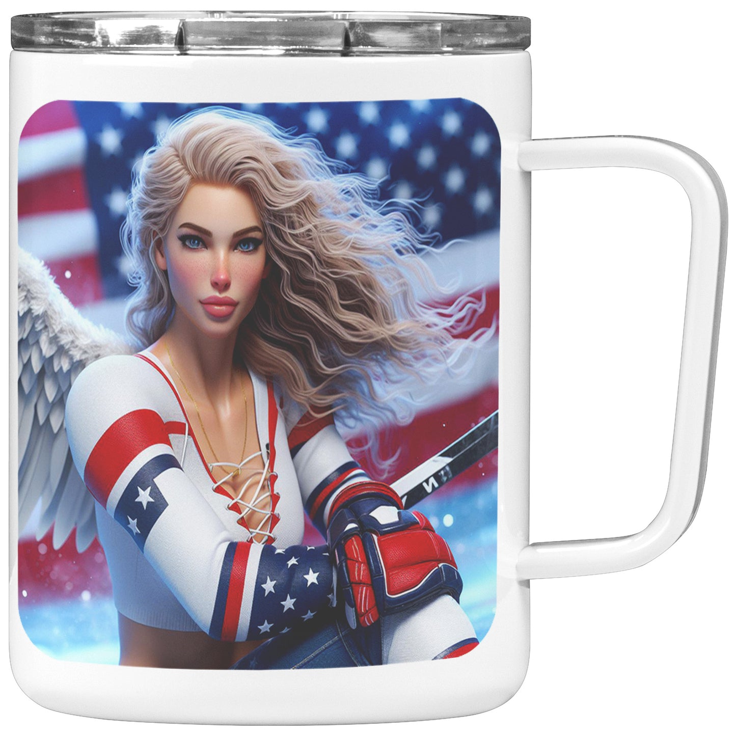 Woman Ice Hockey Player - Coffee Mug #17