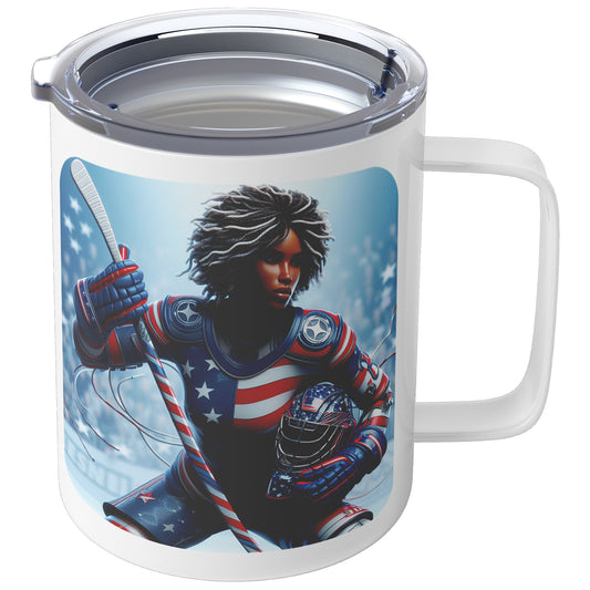 Woman Ice Hockey Player - Coffee Mug #23