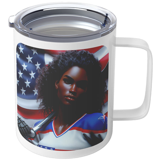 Woman Ice Hockey Player - Coffee Mug #24