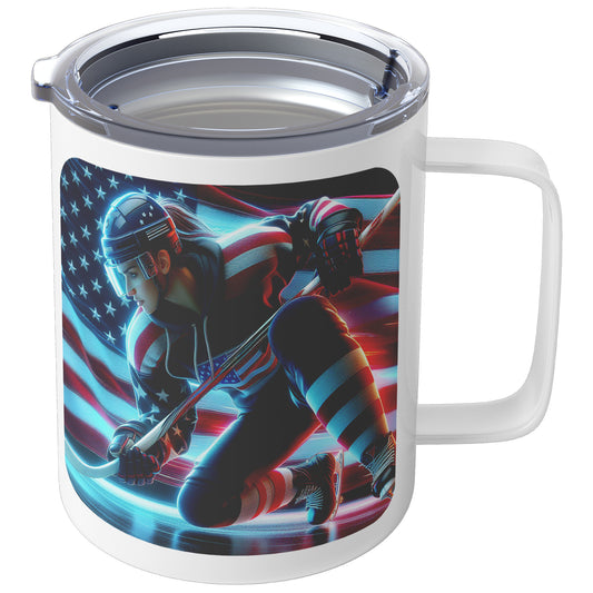 Woman Ice Hockey Player - Coffee Mug #54