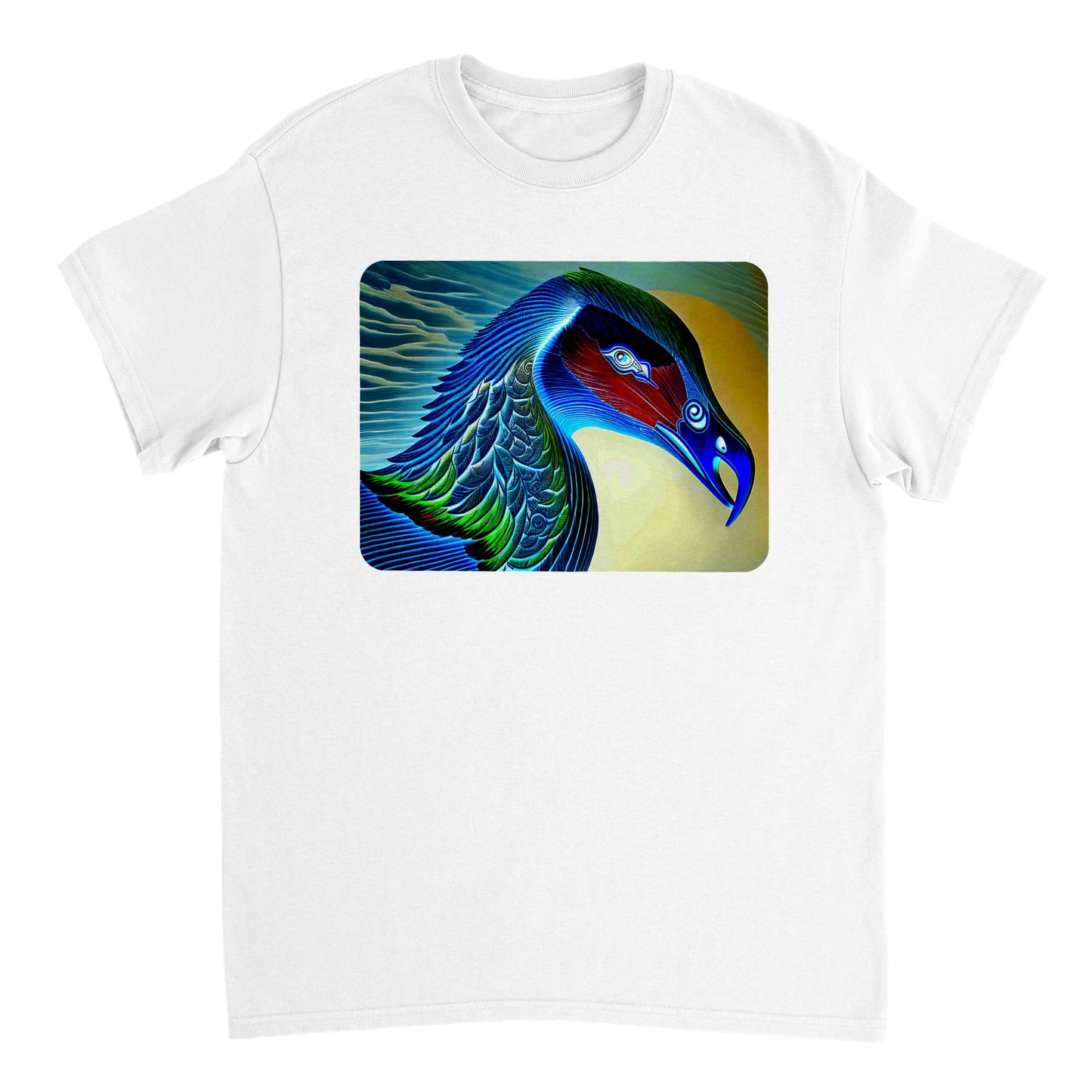 Rainbow Colors Animal - Heavyweight Unisex Crewneck T-shirt 15