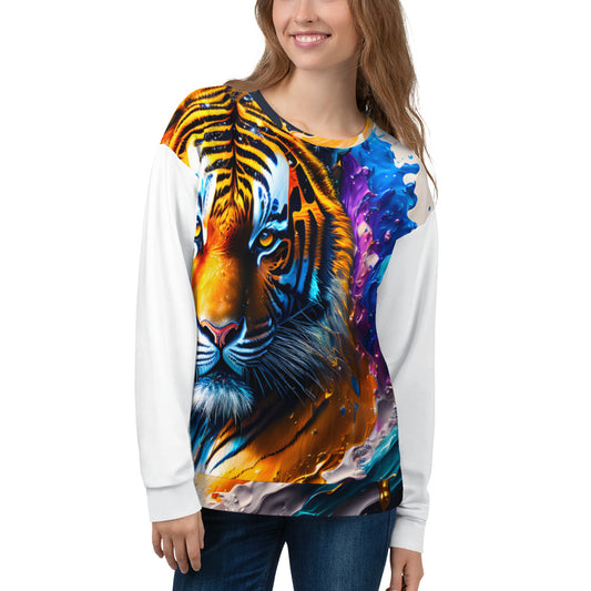 Animal Splash Paint Art - Unisex Sweatshirt 5