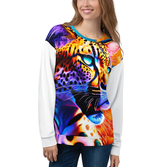 Animal Splash Paint Art - Unisex Sweatshirt 8