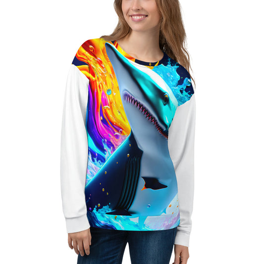 Animal Splash Paint Art - Unisex Sweatshirt 14