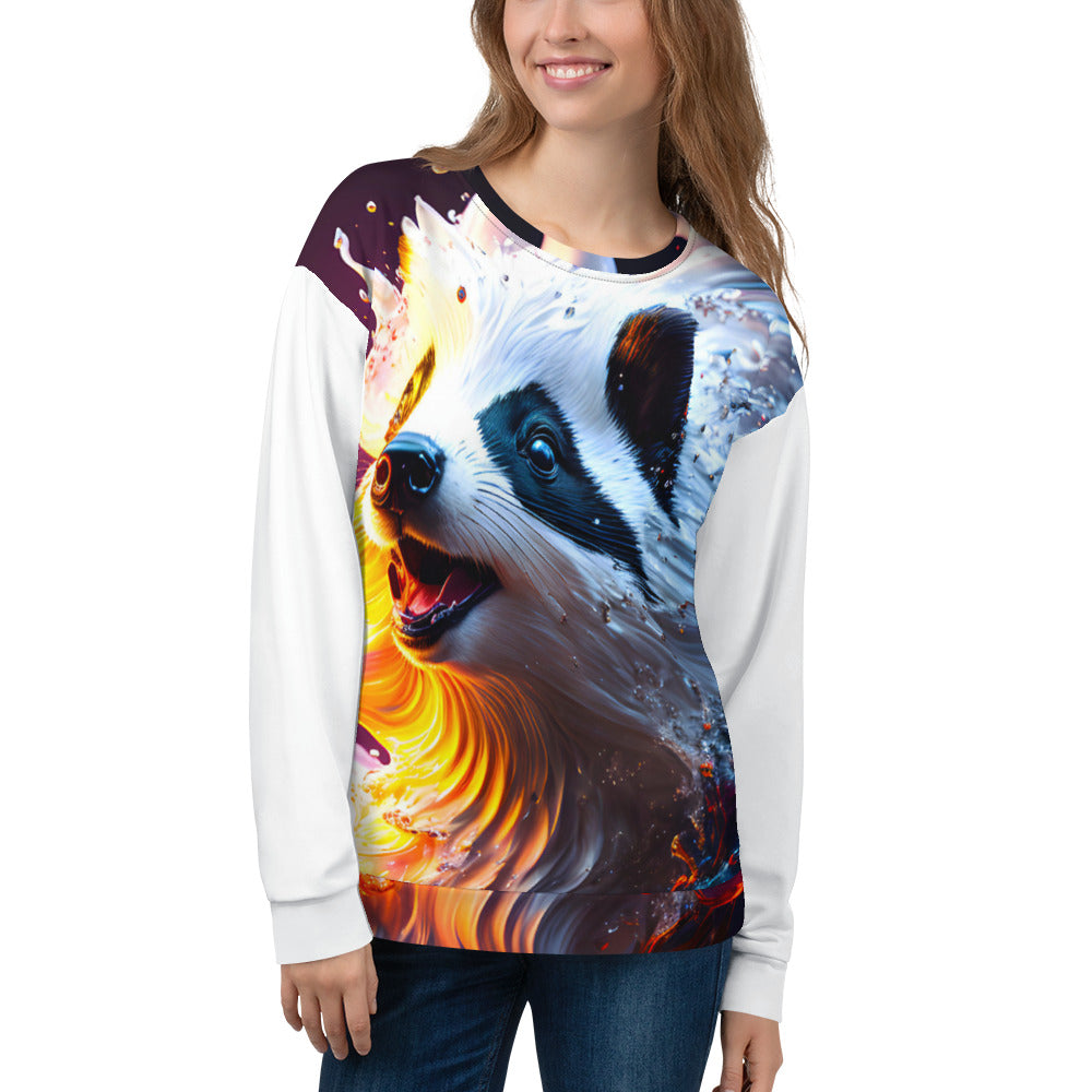 Animal Splash Paint Art - Unisex Sweatshirt 16