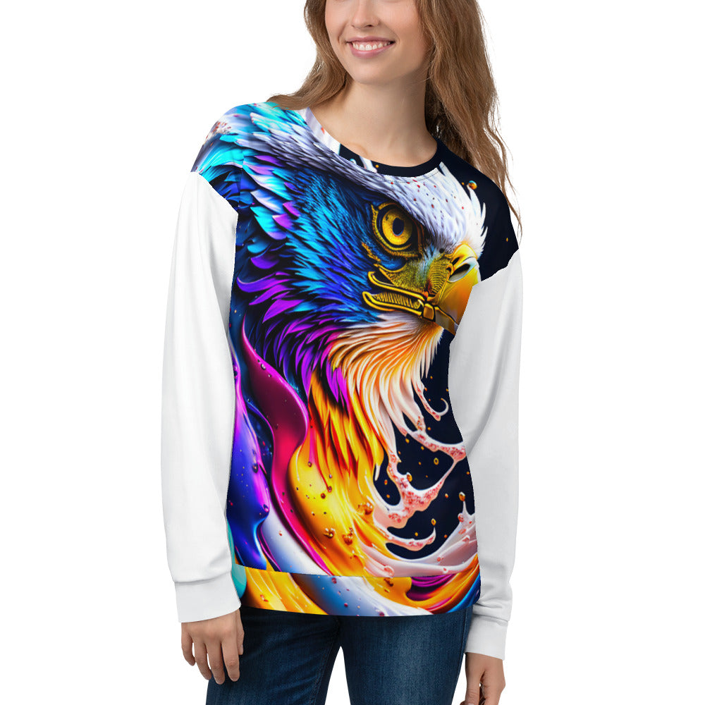 Animal Splash Paint Art - Unisex Sweatshirt 19