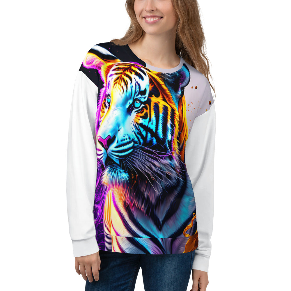 Animal Splash Paint Art - Unisex Sweatshirt 23