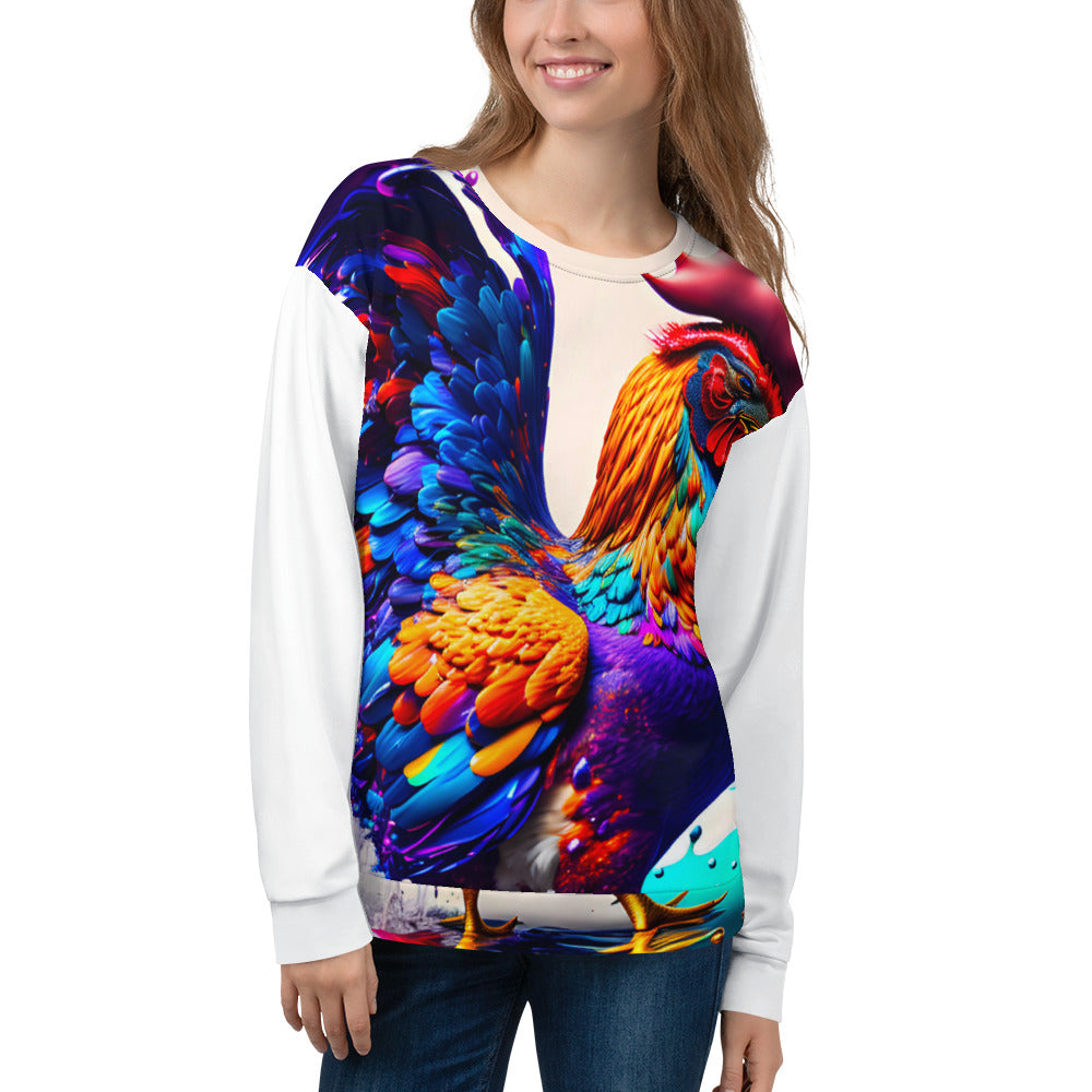Animal Splash Paint Art - Unisex Sweatshirt 30
