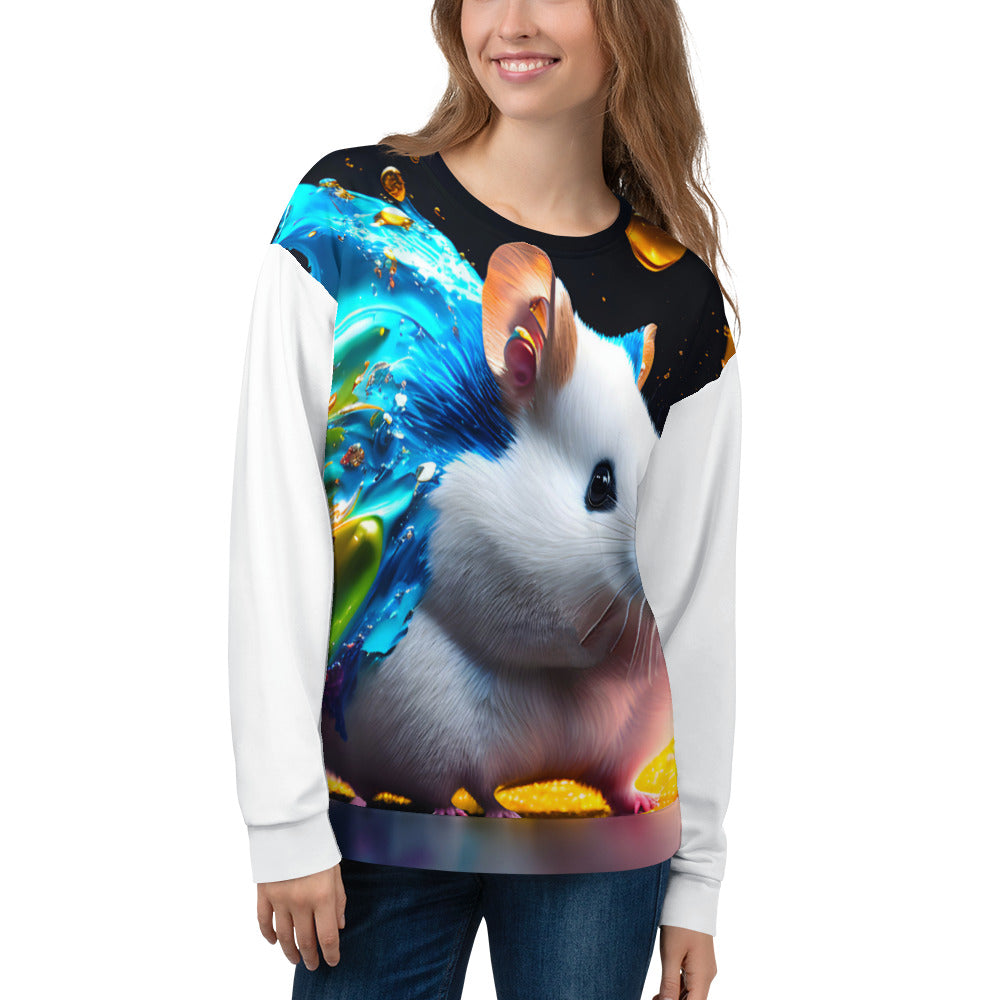Animal Splash Paint Art - Unisex Sweatshirt 37