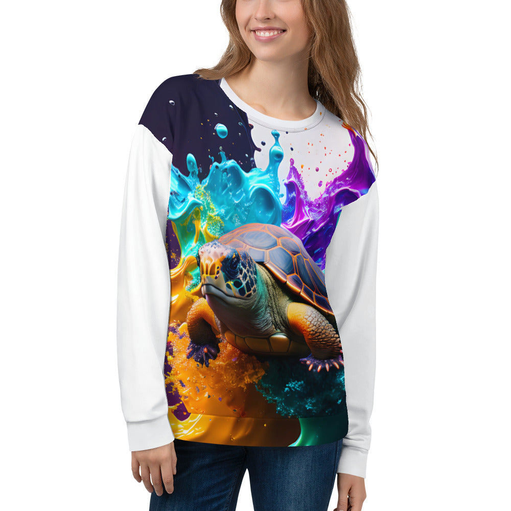 Animal Splash Paint Art - Unisex Sweatshirt 39