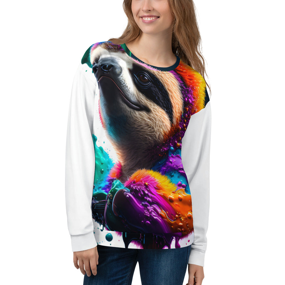 Animal Splash Paint Art - Unisex Sweatshirt 66